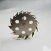1 stuks DIA 50 mm tot 180 mm Roestvrij Staal Zaagtand Type Dispersie Roerplaat met Afleidingsgat, Lab Roerstaaf met Moer