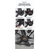 WEST BIKING Bicycle Crankset Protective Cover Waterproof Bike Sprocket Protection Cycling Chainwheel Guard Cover Bike Accessory