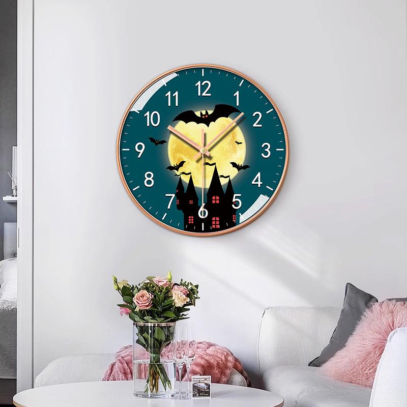 14 Inch 35cm Home Minimalist Silent Fashionable Clock Creative Bedroom Decoration Personalized Light Luxury Wall Clock