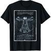 The Vitruvian Man by Leonardo Da Vinci T-Shirt T-Shirt