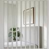 10 Piezas Pegatinas de Pared Espejo Diseño Rayado Azulejo de Arte Espejo Calcomanía Borde de Línea de Pared Autoadhesivo DIY Calcomanías Láminas de Espejo Acrílico