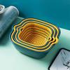 Kitchen Sink Multi-functional Double-layer Strainer for Fruits and Vegetables Designed for Easy Washing
