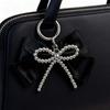 Multi Functional Silver Bowknot Pendant Keychain Gift for Birthdays Holidays Featuring Retro Fusions Accessory
