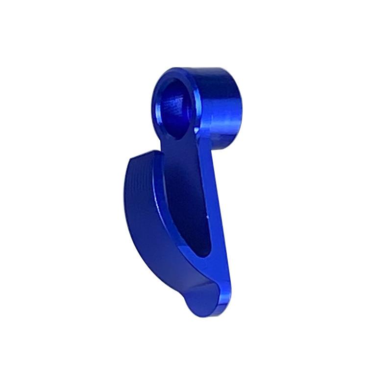 Modified Motorcycle Helmet Hook Brake Pump Clutch CNC Half Cover Scooter Side Storage Hook синий