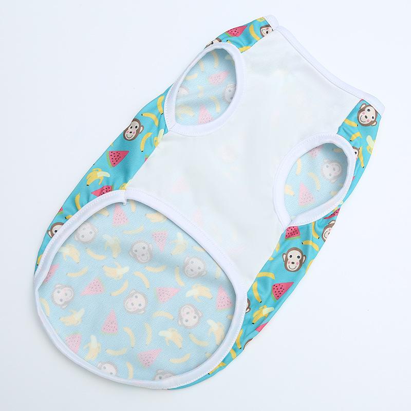 Cute Print Sphynx Cat Vest Shirt for Cats Gotas Summer Pet Clothes Clothing Ragdoll Persian Kitten Kedi Shirts mascotas Costume