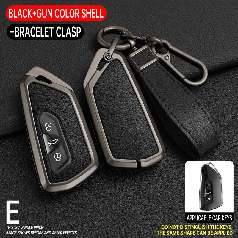 Autoschlüsselhülle für VW Volkswagen Golf 7 8 Git MK8 ID.3 ID.4 Cupra Formentor Skoda Octavia A8 SEAT Leon MK4 2020 2021