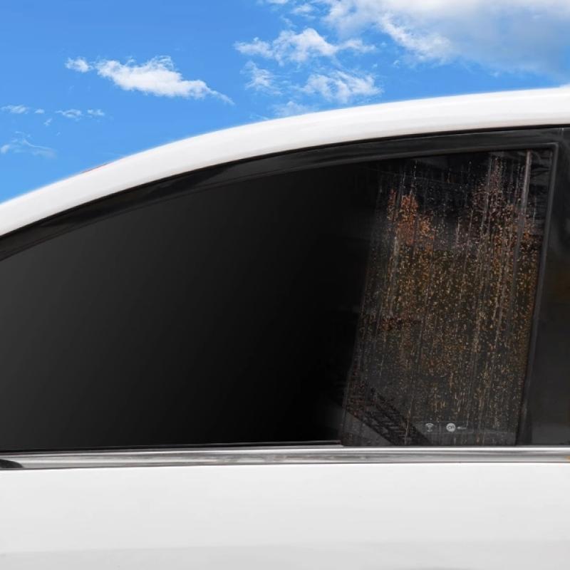 1/2/4 Stück Fensterreinigungswerkzeug für Auto Wassernebelentferner Wischerblatt Universelles Auto Seitenfenster Wischer Zubehör
