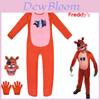 Children's Christmas Halloween Costume Cosplay Party Jumpsuit Milk Silk Fabric Game Theme 139 Colors Various Sizes