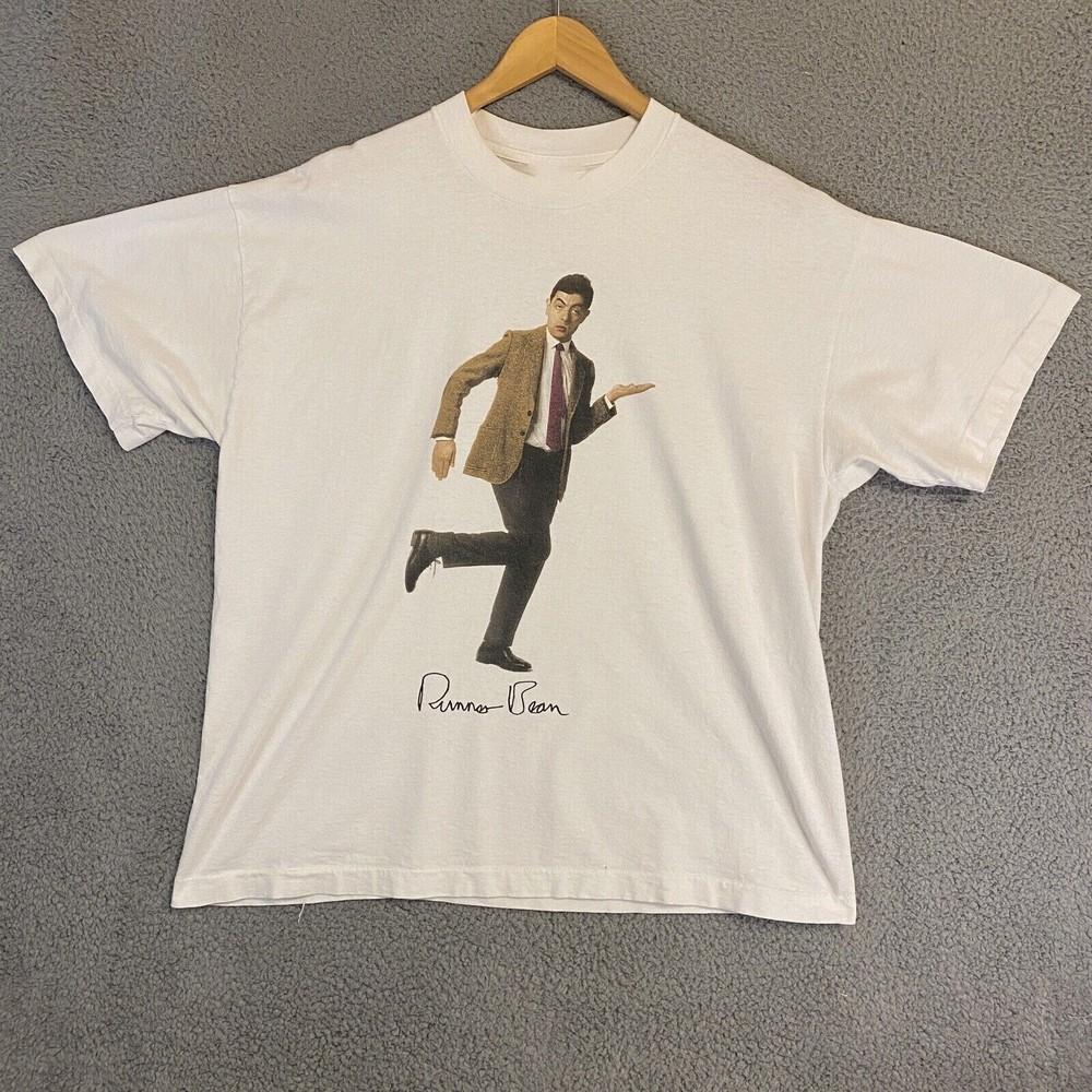 

Style Mr Bean Runner Bean Shirt Funny Xmas Gift White Unisex S5XL VE025 Unisex T-Shirt S