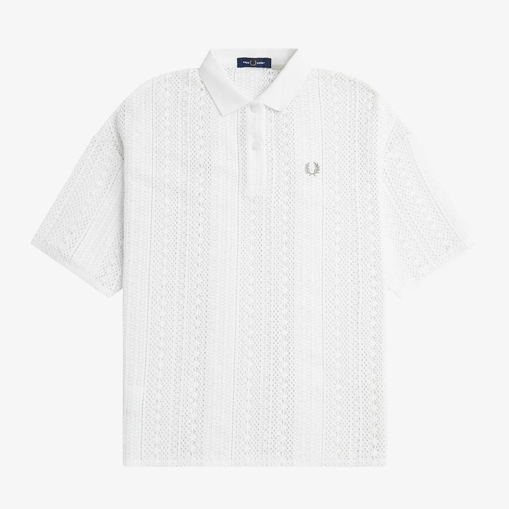 Fred Perry [Womens] Lace Polo Shirt (129) Afpf2417134-129