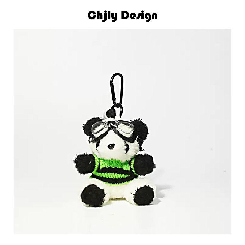 Baked Bear Bag Pendant Premium Plush Toy Doll Schoolbag Pendant Cute Keychain