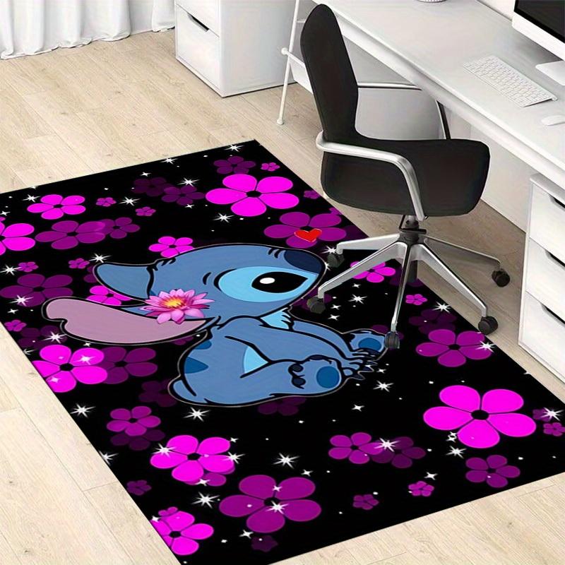 1pc Cute Stitch Cartoon Rug for Home Decor, Office Carpet, Chair Cover, Outdoor Mat, Gift Ideaz4157