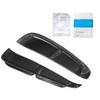 1 Pair Carbon Fiber Side Air Fender Vent Trim Fit for Porsche Panamera 971 2017 2019