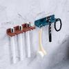 Power Plug Hook Multifunctional Steady Punch-free Universal Toothbrush Wall Hanger for Bathroom