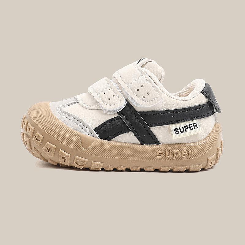 Walkers with Soft Soles, Children's Shoes, Boys' Casual Sports Shoes, Girls' Slip-on Waterproof Shoes