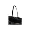 Alexander Wang Brand Logo Zipper Closure Cowhide Leather Tote Bag Shopping Tote Handbag Large Size Women's Style Vintage Color
