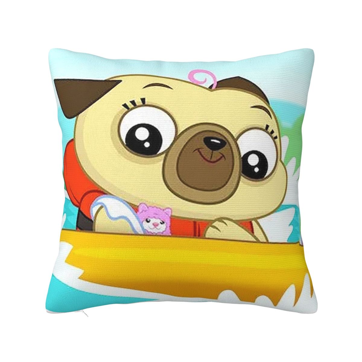

Cartoon Anime Chip And Potato Square Pillowcase Cushion Cover Pillow Case Throw Pillow Cover for Home Sofa Living Room 12x12Inch