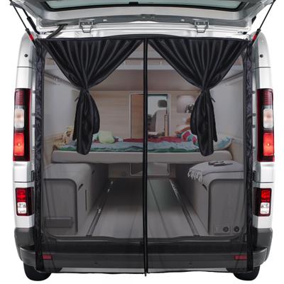 ZATOOTO Síť proti hmyzu na zadní okno auta Magnetické zadní dveře proti hmyzu 160 cm x Kompatibilní s Toyota Hiace a jinými jednokřídlými dveřmi, dveřmi,