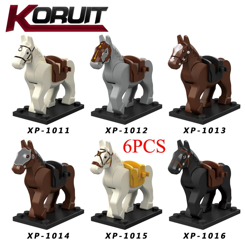 The Zoo Model African Elephants Camel Deer Crocodile Leopard Animal Building Blocks Educational Games Figure Brick Toys Kid B03
