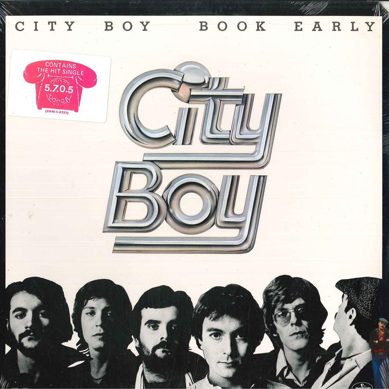 

LP Record CITY BOY - Book Early SRM13737 Mercury 1978 US Rock