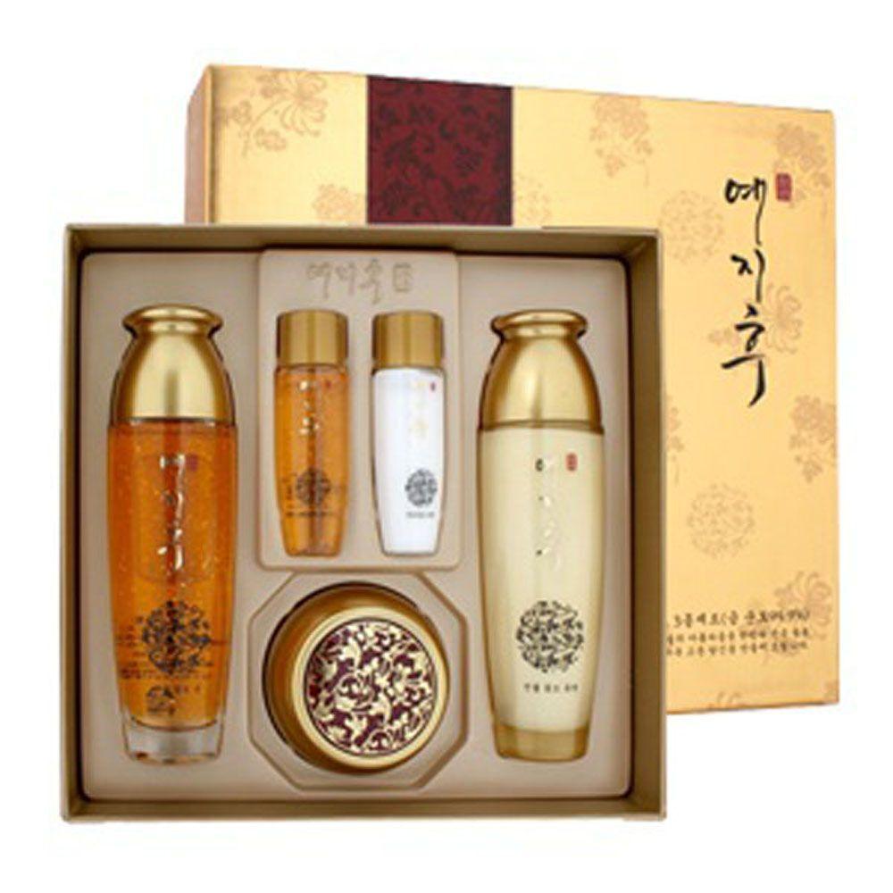 Edgehu NXKMIKNN Women s Basic Cosmetics Fermented Oriental Medicine Gold Pure Gold Powder 3-piece Set