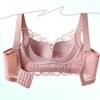 Exquisite Lace Plus Size Bra, Slim and Underwire-free, Fashionable and Sexy Underwear
