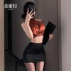 Sex Underwear Sexy Secretary Hip Skirt Suit Pure Lust Temptation Abstinence Night Club Royal Sister Qqny Hollow Uniform