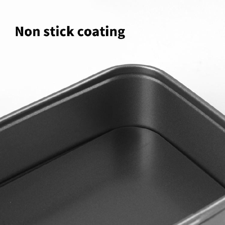 Moule à gâteau rectangulaire à démoulage facile à base amovible lavable au lave-vaisselle pour les passionnés de pâtisserie et les cuisiniers à domicile