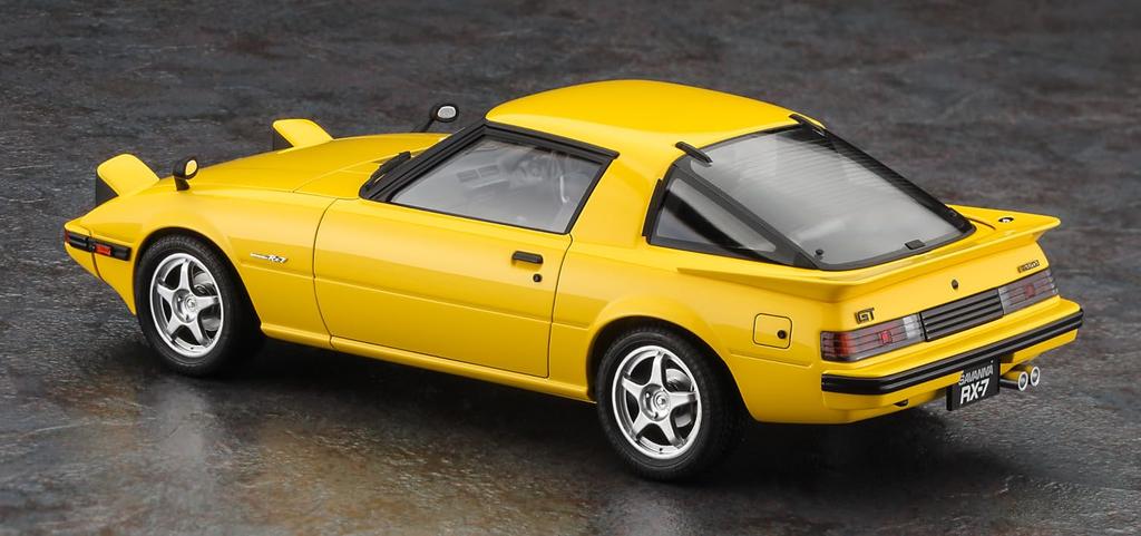 Hasegawa Mazda Savanna Plastic Model Kit 20798 1/24 RX-7 (SA22C) Mid-Model "Custom Wheels" (Automobile)