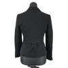 Made In Japan 23KU Wool Tailored Jacket XS Women Black Fully Lined Blazer(USED)