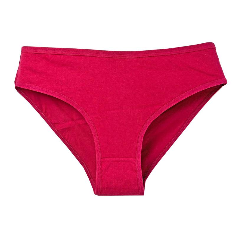 Underpants for Women Low Waisted Briefs with Black Fungus Edges Cute Simple Cotton Breathable Triangle Underwear Panties