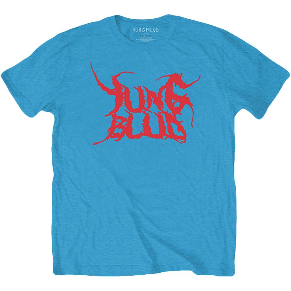 Men s Yungblud Deadhappy T-shirt Small Light Blue 4XL