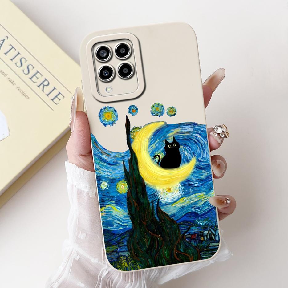 

For Samsung Galaxy M33 Case SM-M336B Stylish Candy Painted Cover Shockproof Phone Case For Samsung M33 M 53 Galaxy M53 Soft Bags Galaxy M33