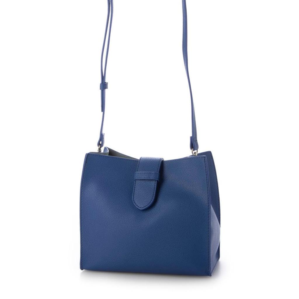 [Kashkash] Belt flap mesh handle 2-way tote