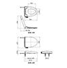 SANEI company Sanei Faucet Heated toilet round front soft 3 temperature adjustment energy easy white (former name Seisakusho) seat, type, close,