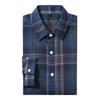 CEEN Check Long Brushed Flannel Stylish Top Men's Shirt, Sleeve, Casual, Shirt, Button-Down Shirt, Unisex, Spring/Autumn