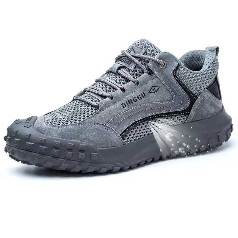 Wear-resisting Work Shoes Fashion Men Safety Shoes New Designer Protective Shoes Indestructible Puncture-Proof Security Boots
