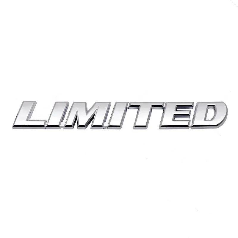 3D Metal Car Trunk Badge Stickers For Jeep Limited Letters Emblem Logo Grand Cherokee Overland Compass Wrangler Accessories