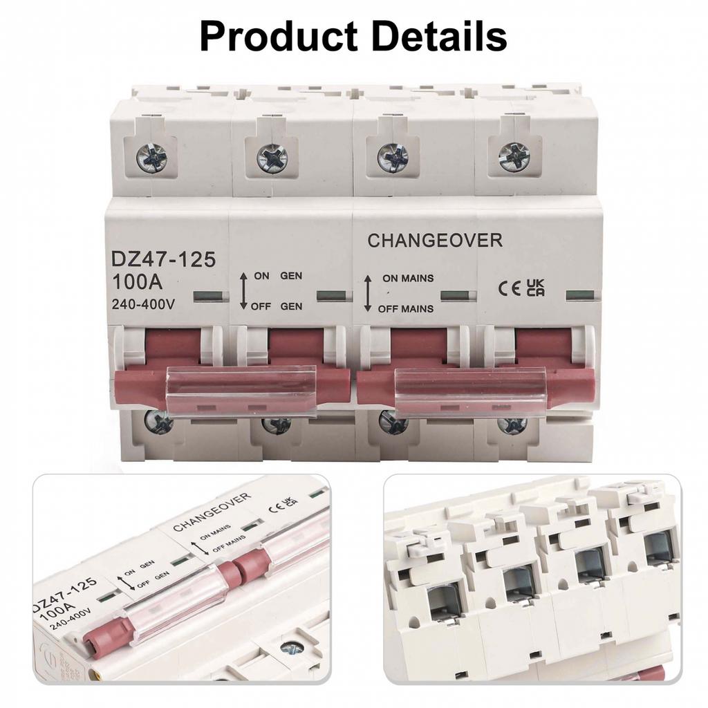 63A-125A Changeover Switch Brand New High Quality Parts