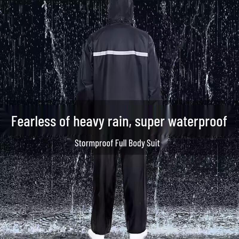 Yuzhongyi Outdoor Cycling Reflective Rain Suit Set