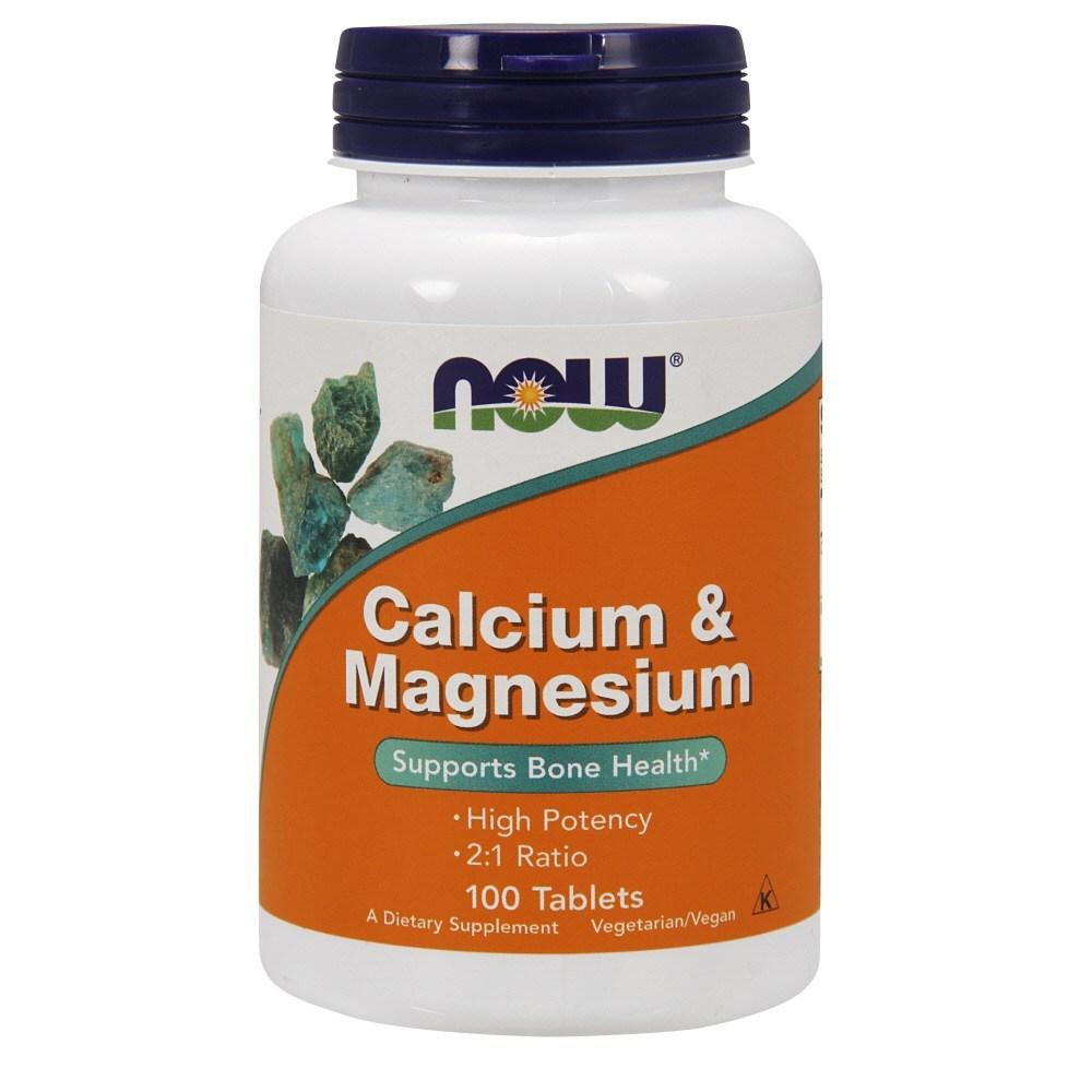 Now Foods Calcium & Magnesium Tablets 1 pcs (100 tablets)