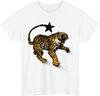 Vintage Jaguar Star Tail TShirt Retro Animal Lover Wild Cat Gift Tee Top