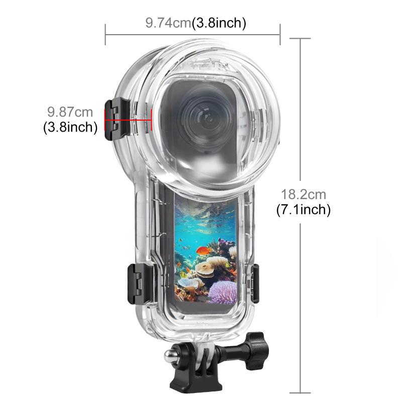 Insta360 X5 Neviditelný vodotěsný potápěčský obal s rychloupínáním (60m)