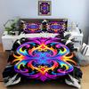Vibrant, swirling, symmetrical. Bedding Duvet cover sets Duvet covers Pillowcases gifts (1 * Duvet Cover 2 * Pillowcases, without duvet insert)