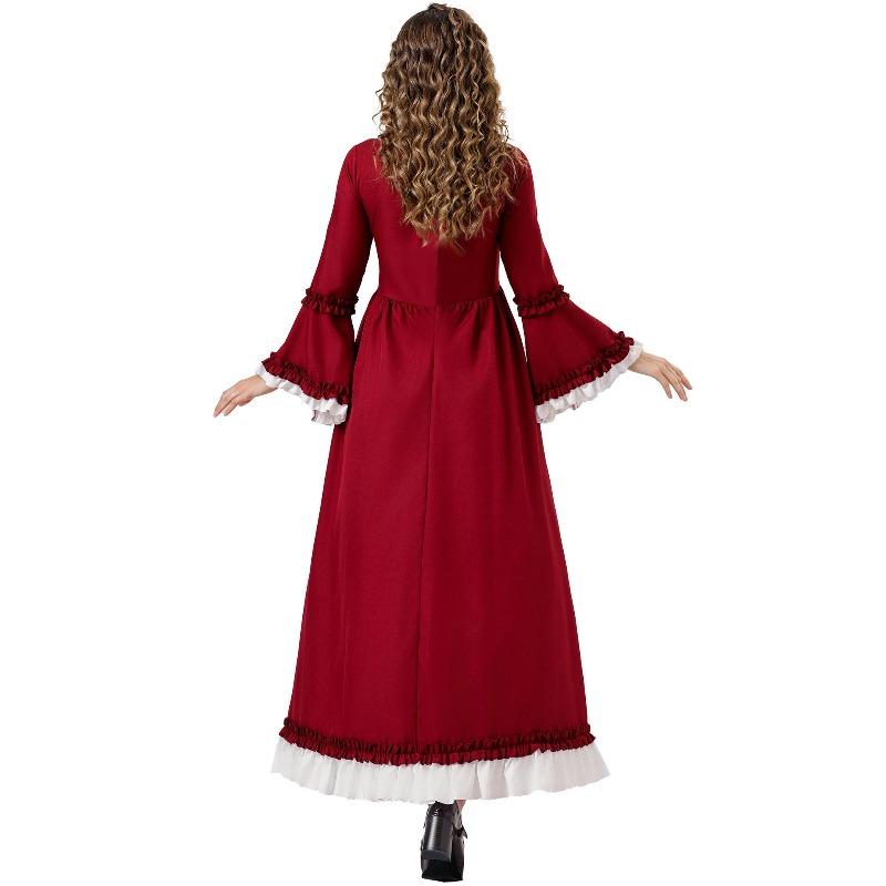 Nime Lolita Dress Medieval Court Vintage Goth Queen Cos Dress Holiday Party Uniform