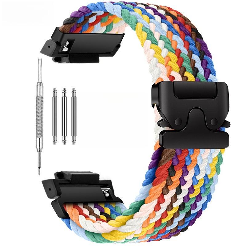 For Casio G-SHOCK GA100 110 120 GA2100 DW5600 GM110 GW5600 watchband 16mm nyoln woven watch strap magnetic buckle wristband