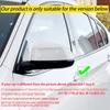 For BMW F25 X3 F26 X4 F15 X5 F16 X6 14-18 M Style Look  Rearview Side Wing Mirror Cover Cap Carbon Fiber Pattern Black