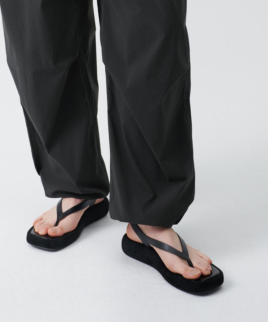 MUSINSA STANDARD WOMAN Women'S Parachute Pants [Gunmetal]