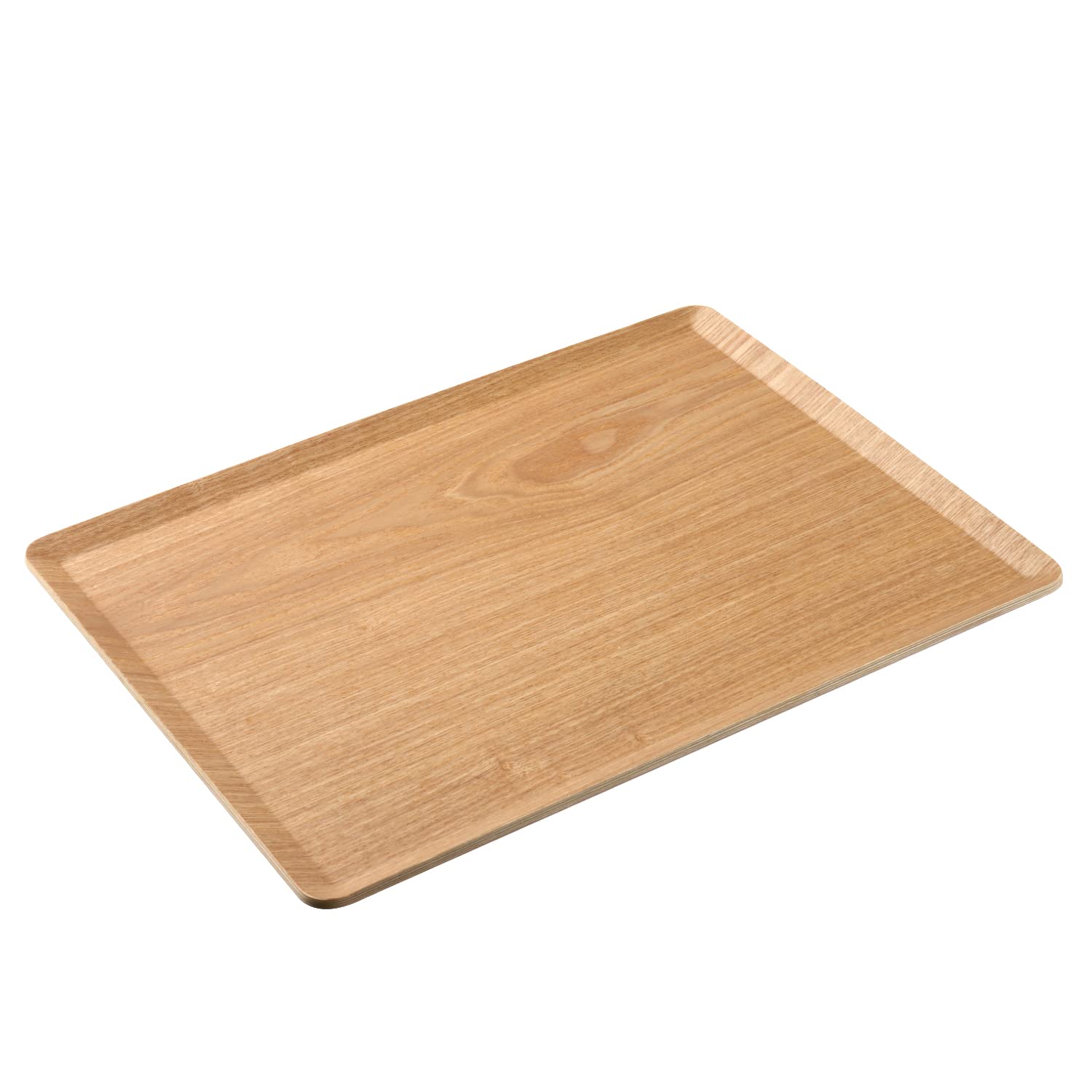 

Kicoriya Wooden Tray, Rectangular, Cafe Serving Tray, Non-Slip, Medium