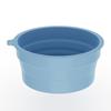 Built-in Ice Tray Foldable Face Ice Bath Bowl Silicone Cooling Washbasin  Skin Care